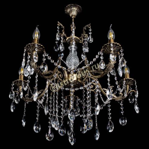 Люстра бронзовая Кассандра Алфея №5/1 журавлик в Саратове Гусь Хрустальный