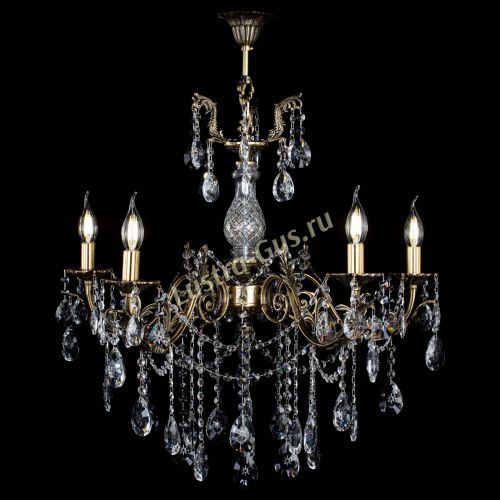 Люстра бронзовая Кассандра Алфея №5/1 звездочка в Саратове Гусь Хрустальный