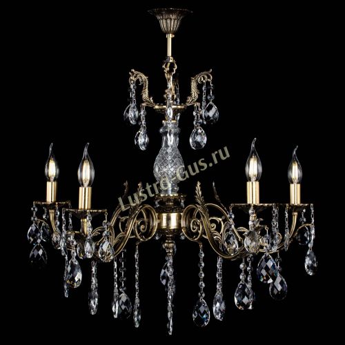 Люстра бронзовая Кассандра Алфея №5/2 баден в Саратове Гусь Хрустальный