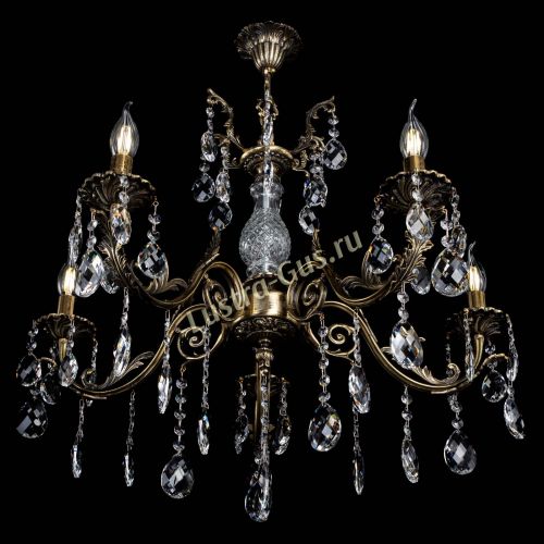 Люстра бронзовая Кассандра Алфея №5/2 баден в Саратове Гусь Хрустальный