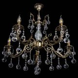 Люстра бронзовая Кассандра Алфея №5/2 шар в Саратове