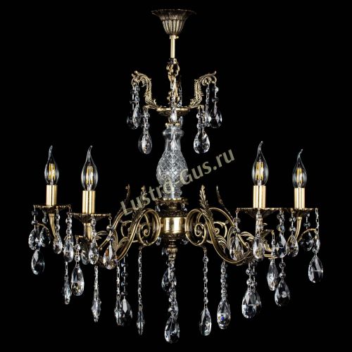 Люстра бронзовая Кассандра Алфея №5/2 журавлик в Саратове Гусь Хрустальный