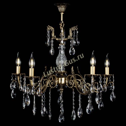 Люстра бронзовая Кассандра Алфея №5/2 журавлик в Саратове Гусь Хрустальный