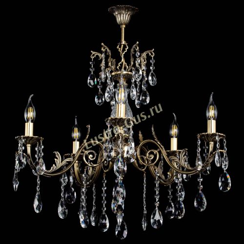 Люстра бронзовая Кассандра Алфея №5/2 журавлик в Саратове Гусь Хрустальный