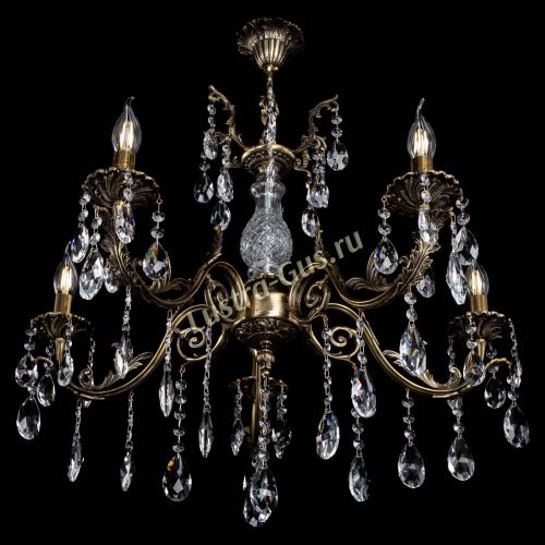 Люстра бронзовая Кассандра Алфея №5/2 журавлик в Саратове Гусь Хрустальный