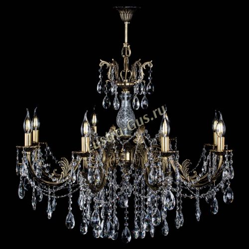 Люстра бронзовая Кассандра Алфея №8/1 журавлик в Саратове Гусь Хрустальный