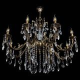 Люстра бронзовая Кассандра Алфея №8/2 журавлик в Саратове