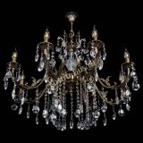 Люстра бронзовая Кассандра Алфея №8/2 звездочка в Саратове