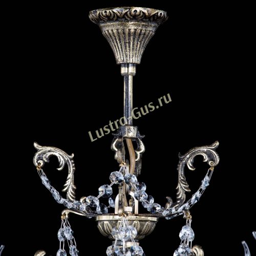 Люстра бронзовая Матильда №4 Лучик в Саратове Гусь Хрустальный