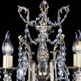 Люстра бронзовая Матильда №4 Лучик в Саратове