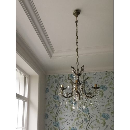 Люстра бронзовая Матильда №4 Баден в Саратове Гусь Хрустальный