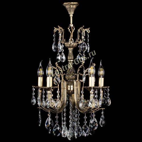 Люстра бронзовая Матильда №5/2 Баден в Саратове Гусь Хрустальный