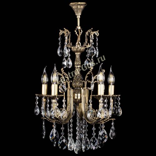 Люстра бронзовая Матильда №5/2 Баден в Саратове Гусь Хрустальный