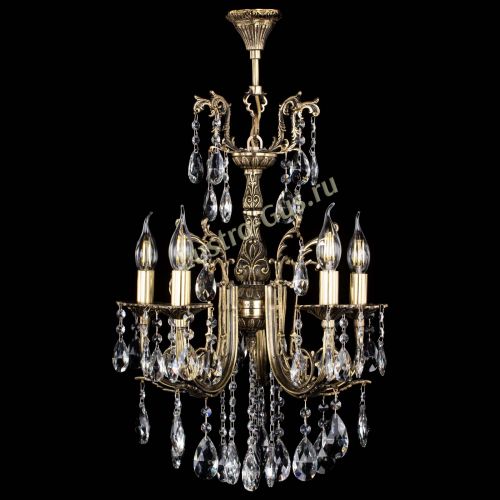 Люстра бронзовая Матильда №5/2 Журавлик в Саратове Гусь Хрустальный