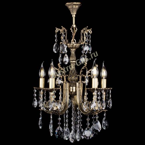 Люстра бронзовая Матильда №5/2 Звездочка в Саратове Гусь Хрустальный