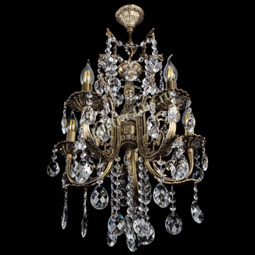 Люстра бронзовая Матильда №5/3 Баден в Саратове Гусь Хрустальный