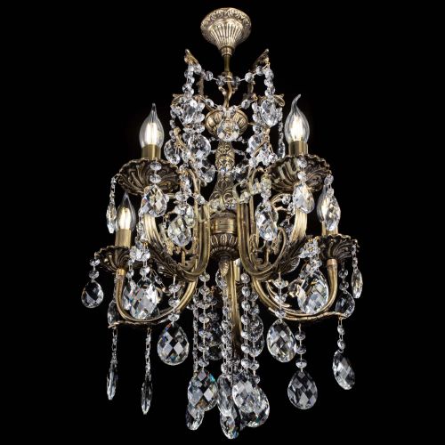 Люстра бронзовая Матильда №5/3 Баден в Саратове Гусь Хрустальный