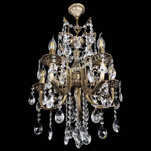 Люстра бронзовая Матильда №5/3 Журавлик в Саратове Гусь Хрустальный