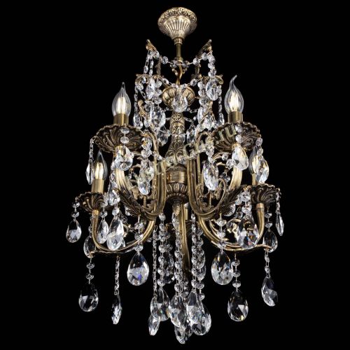 Люстра бронзовая Матильда №5/3 Журавлик в Саратове Гусь Хрустальный