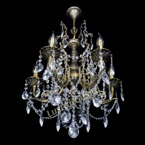 Люстра бронзовая Матильда №5 Баден в Саратове Гусь Хрустальный