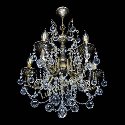 Люстра бронзовая Матильда №5 Шар в Саратове Гусь Хрустальный