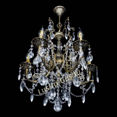 Люстра бронзовая Матильда №5 Журавлик в Саратове Гусь Хрустальный