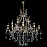 Люстра бронзовая Мелания №12/2 шар в Саратове