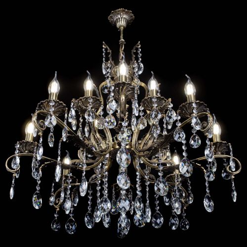 Люстра бронзовая Мелания №12/1 баден в Саратове Гусь Хрустальный