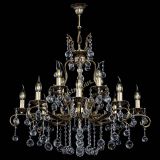 Люстра бронзовая Мелания №12/1 шар в Саратове