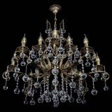 Люстра бронзовая Мелания №12/1 шар в Саратове