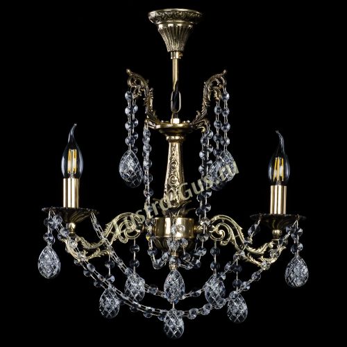 Люстра Мелания 2 лампы Баден в Саратове Гусь Хрустальный