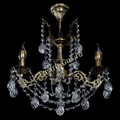 Люстра Мелания 2 лампы Баден в Саратове Гусь Хрустальный