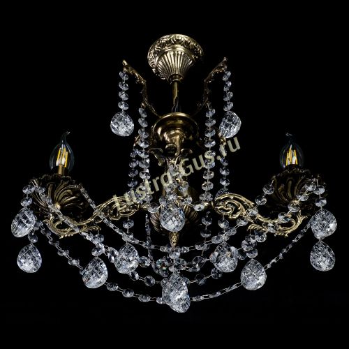 Люстра Мелания 2 лампы Баден в Саратове Гусь Хрустальный