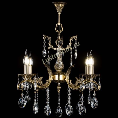 Люстра бронзовая Милана №4/2 баден в Саратове Гусь Хрустальный