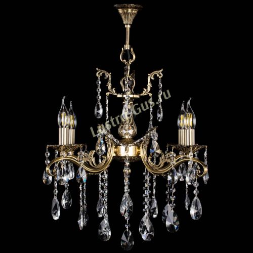 Люстра бронзовая Милана №4 лучик в Саратове Гусь Хрустальный