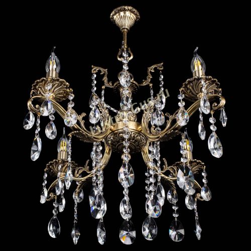 Люстра бронзовая Милана №4 лучик в Саратове Гусь Хрустальный