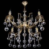 Люстра бронзовая Милана №4 шар в Саратове