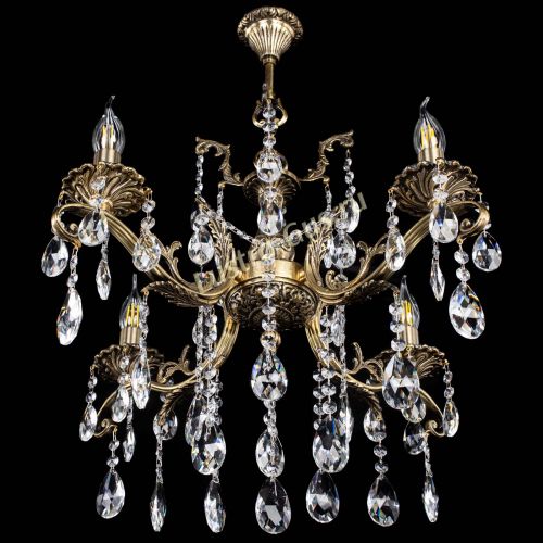 Люстра бронзовая Милана №4 журавлик в Саратове Гусь Хрустальный