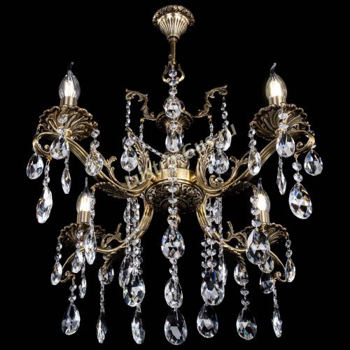 Люстра бронзовая Милана №4 журавлик в Саратове Гусь Хрустальный