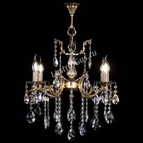 Люстра бронзовая Милана №4 звездочка в Саратове Гусь Хрустальный