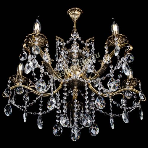 Люстра бронзовая Милана №5/1 баден в Саратове Гусь Хрустальный