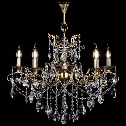 Люстра бронзовая Милана №5/1 звездочка в Саратове Гусь Хрустальный