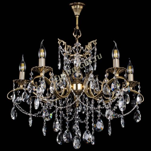 Люстра бронзовая Милана №5/1 звездочка в Саратове Гусь Хрустальный