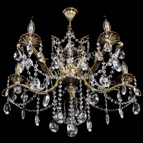 Люстра бронзовая Милана №5/1 звездочка в Саратове Гусь Хрустальный