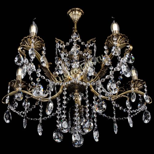 Люстра бронзовая Милана №5/1 звездочка в Саратове Гусь Хрустальный