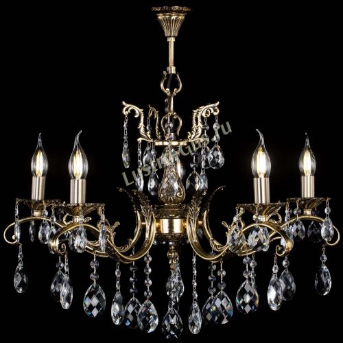 Люстра бронзовая Милана №5/2 баден в Саратове Гусь Хрустальный