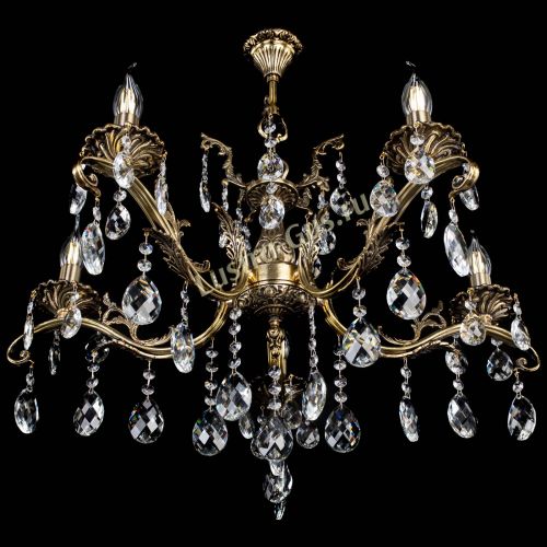 Люстра бронзовая Милана №5/2 баден в Саратове Гусь Хрустальный