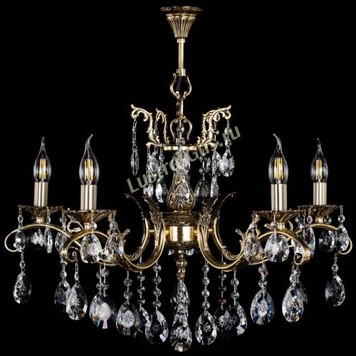 Люстра бронзовая Милана №5/2 звездочка в Саратове Гусь Хрустальный