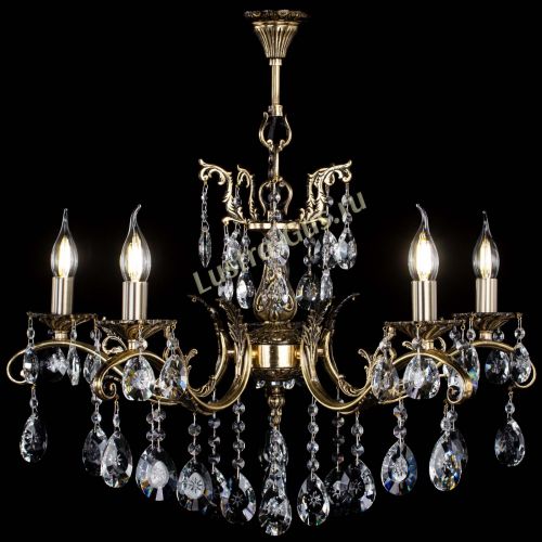 Люстра бронзовая Милана №5/2 звездочка в Саратове Гусь Хрустальный