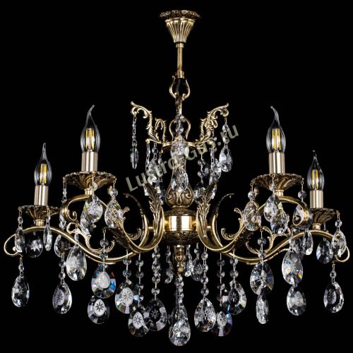 Люстра бронзовая Милана №5/2 звездочка в Саратове Гусь Хрустальный